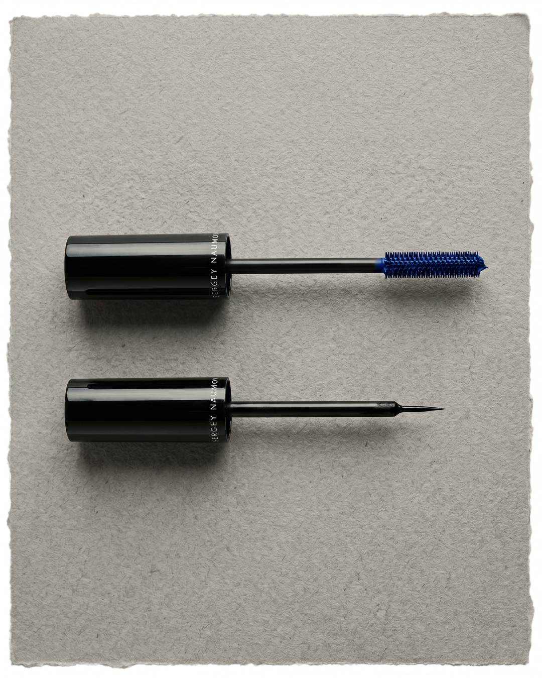 Flatlay mascara and liner