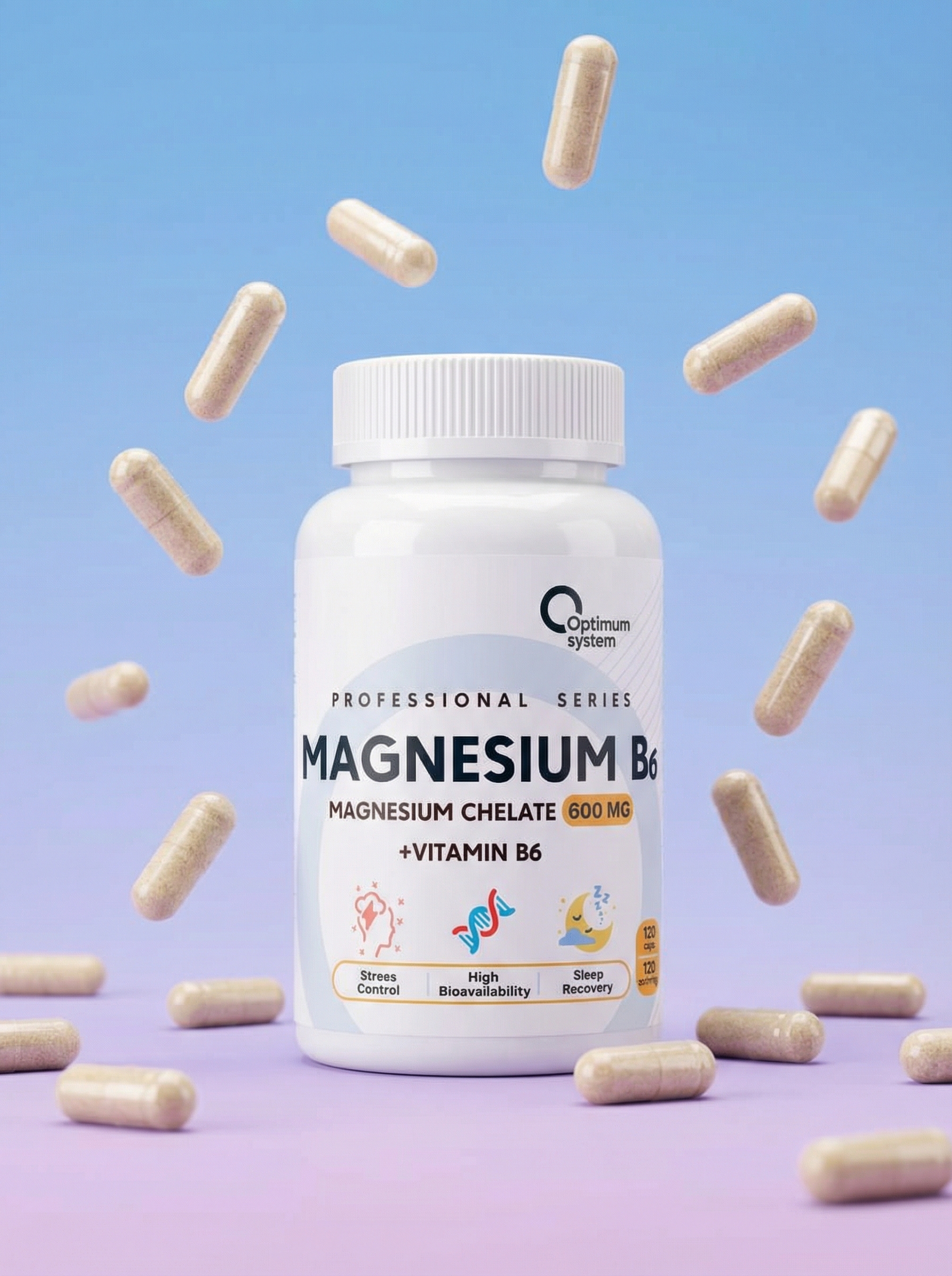 Optimum System Magnesium B6 on lavender